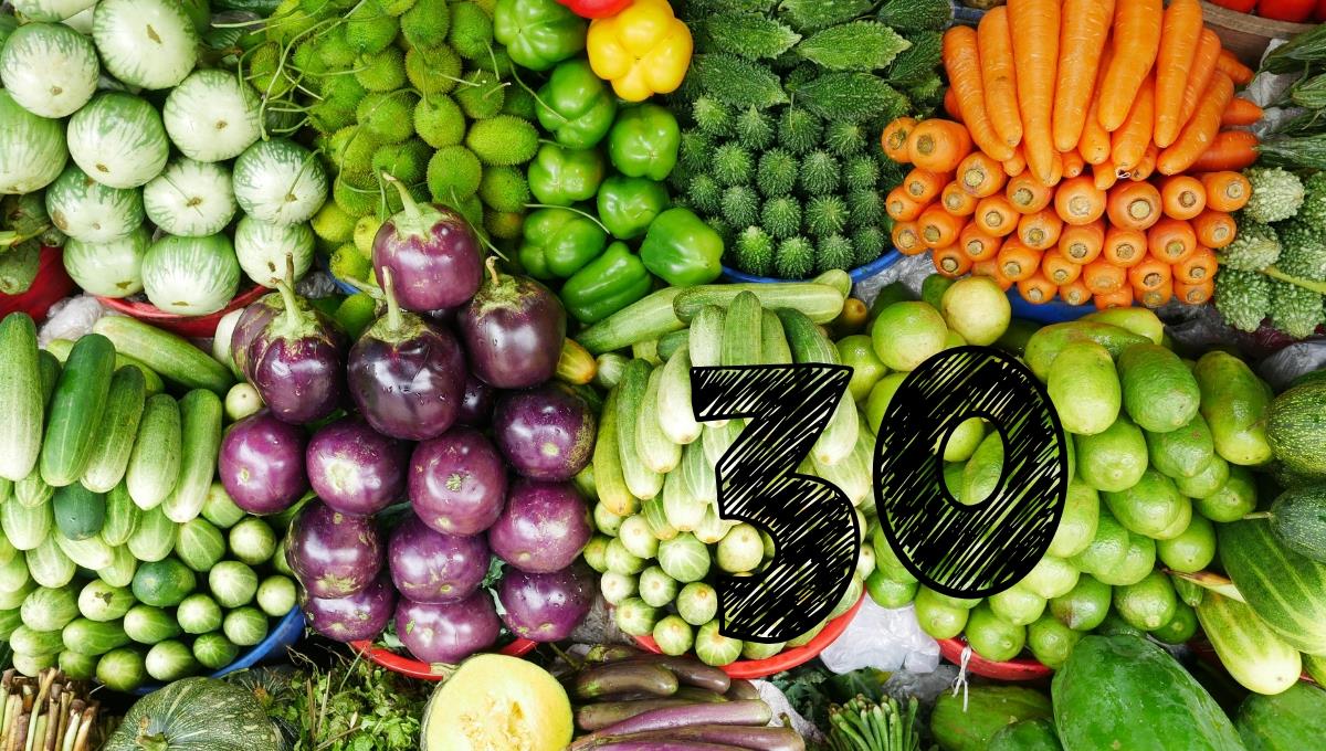 Guía para 30 plantas por día y mejorar la salud